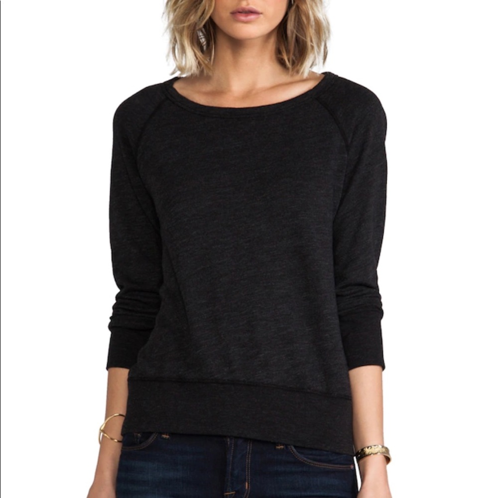 James Perse ‘Vintage Fleece Sweatshirt’